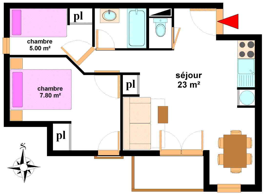 location-appartement-Aussois-6-personnes-2573-5-Alpissime location-appartement-Aussois-6-personnes-2573-5-Alpissime